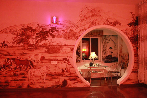 The Sleepy Teepee Hotel Yangshuo Rom bilde