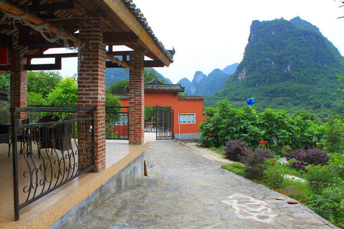 The Sleepy Teepee Hotel Yangshuo Eksteriør bilde